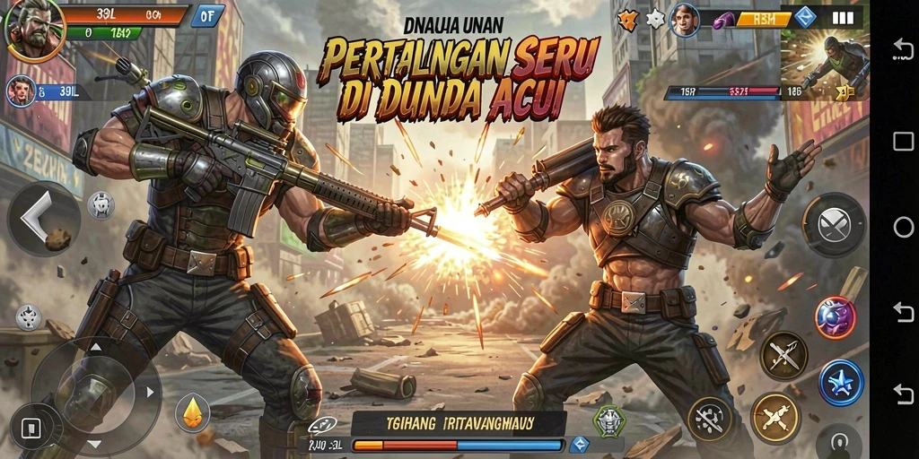 Screenshot menunjukkan gameplay seru dan dinamis di 33L.