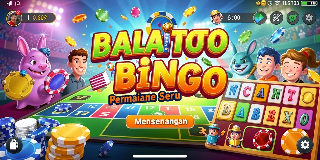 Gameplay menarik dalam BALAITOTO dengan suasana Bingo yang ceria.