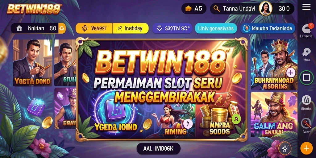Tampilan menarik dari gameplay Slot di BETWIN188.