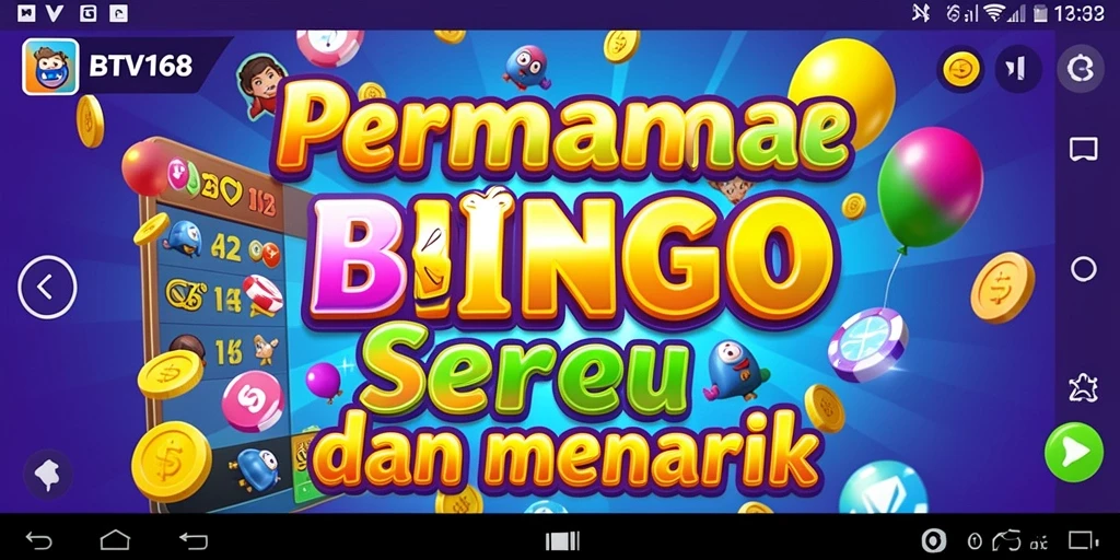 Gameplay BTV168 menampilkan keseruan bermain Bingo secara interaktif.