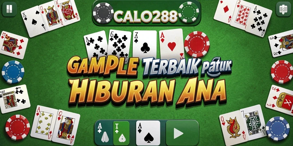 Tangkapan layar CALO288 yang menampilkan gameplay Gaple yang seru.