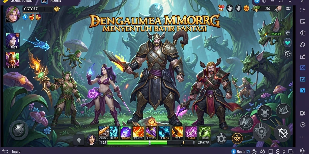 Gameplay <strong>GOTO77</strong> yang menakjubkan dalam dunia MMORPG.