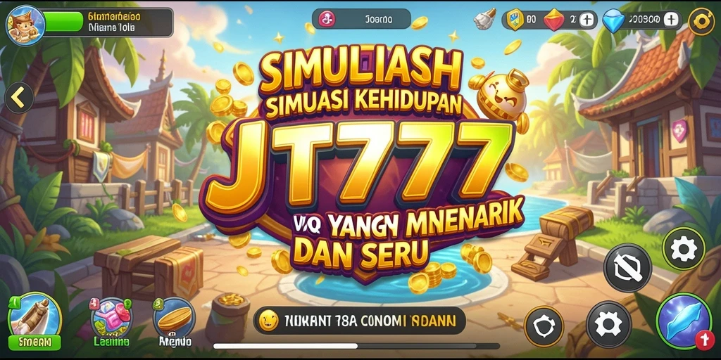 Gameplay JT777 yang seru dan penuh interaksi.