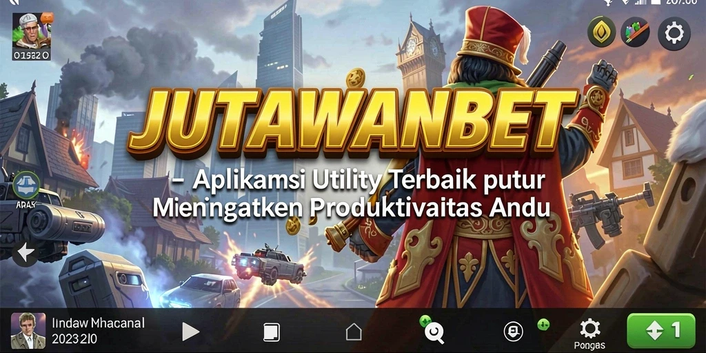 Tampilan antarmuka aplikasi JUTAWANBET yang memudahkan pengguna.