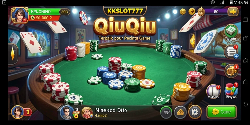 Screenshot gameplay QiuQiu yang menarik di KKSLOT777.