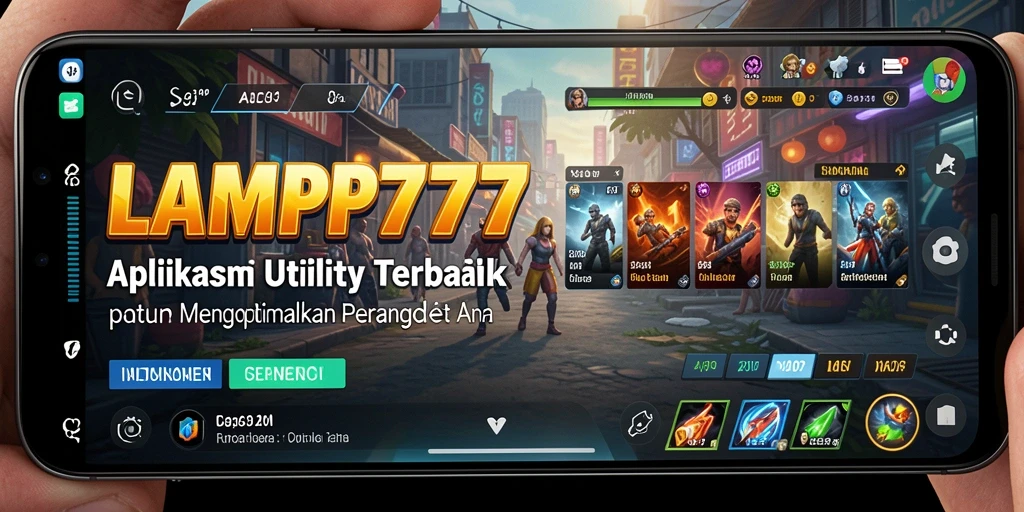 Tampilan antarmuka LAMPU777 yang sederhana dan intuitif.