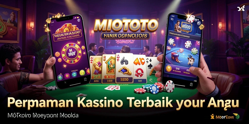 Tampilan permainan Kasino yang mengasyikkan di MIOTOTO.