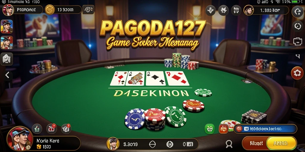 Tampilan gameplay seru dan interaktif di PAGODA127.