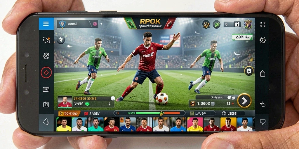 Tampilan screenshot utama RPOK menampilkan fitur taruhan olahraga.
