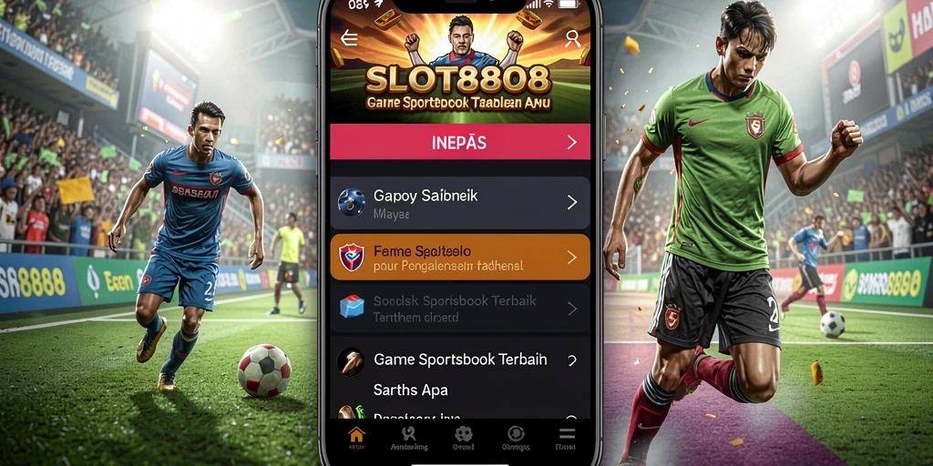 Tampilan screenshot utama SLOT8808 menunjukkan antarmuka pengguna yang menarik dan fungsional.