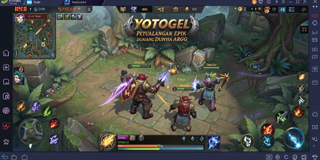 Tampilan gameplay YOTOGEL yang seru dan menantang.